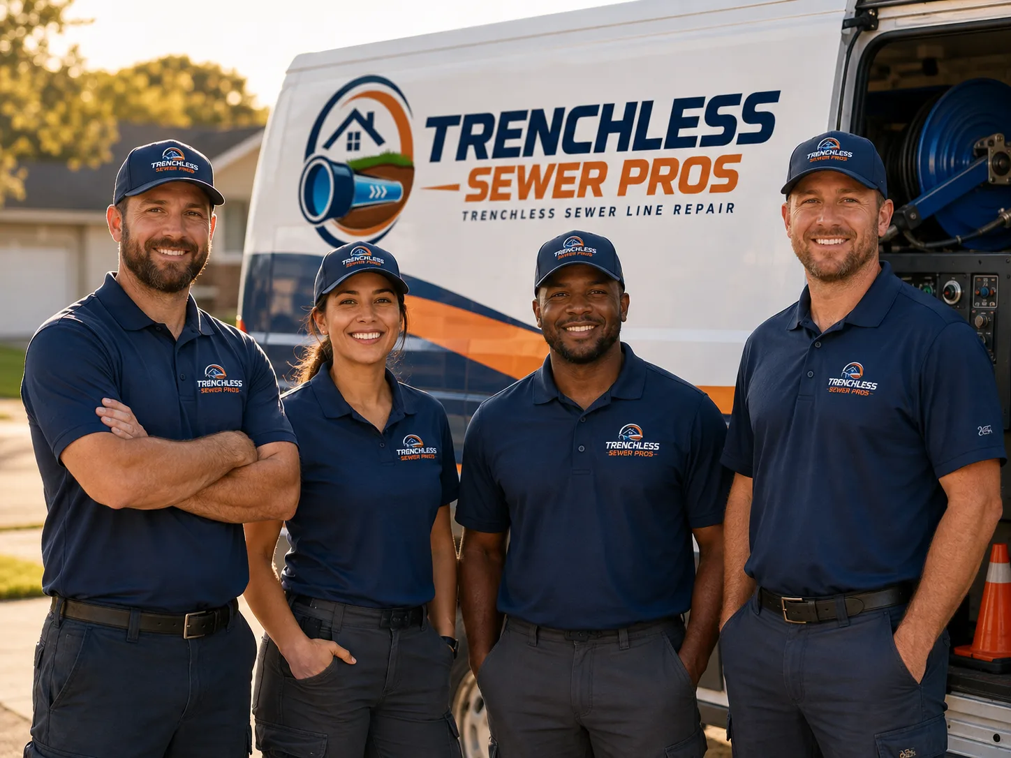 Trenchless Sewer Repair company in Spring, TX